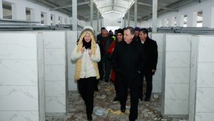 Başkan Balaban hayvan barınağındaki çalışmalarını denetledi