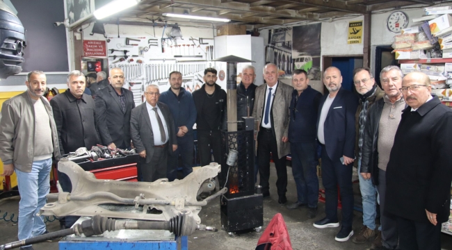 Başkan Bulgay'ın esnaf ziyaretleri sürüyor