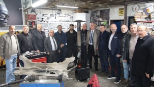 Başkan Bulgay'ın esnaf ziyaretleri sürüyor