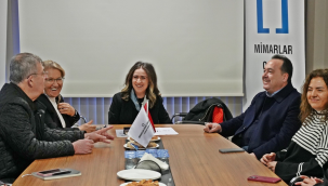 Başkan Dutlulu mimarlar odasını ziyaret etti
