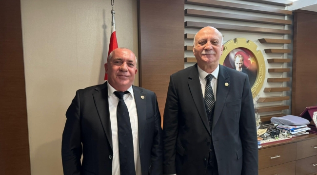 Başkan Yalvaç TZOB başkanı Bayraktar'ı ziyaret etti