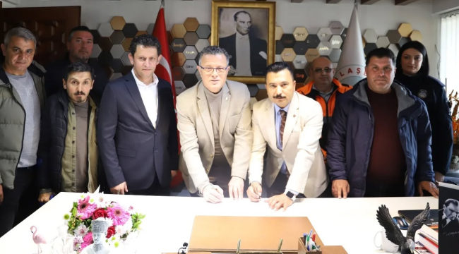 Çalışanları sevindiren imzalar atıldı