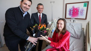 CHP lideri Özel'den başkan Durbay'a geçmiş olsun ziyareti