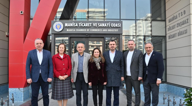 CHP Yönetimi ticaret borsasını ve TSO'yu ziyaret etti