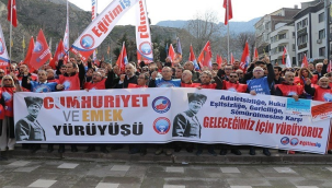 Cumhuriyet ve emek yürüyüşü