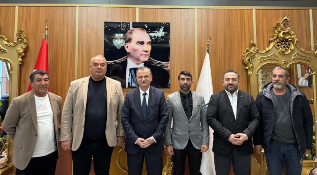 Edirne Enez belediye başkanı Manisa'da