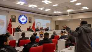 Emniyette "1.spor çalıştayı" yapıldı