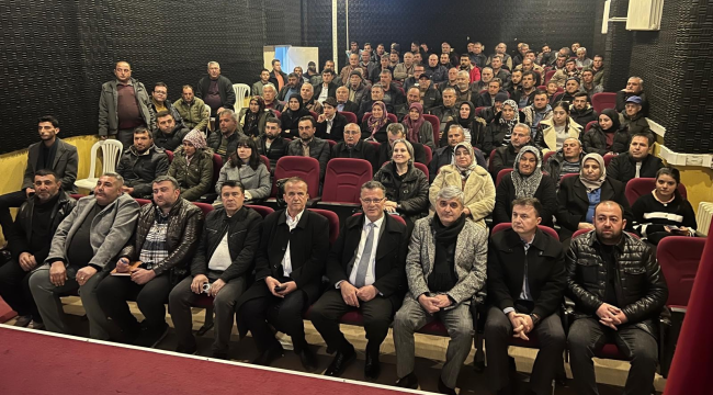 Gölmarmara,Salihli ,Sarıgöl ve Alaşehir'de üreticilere tek dam projesi anlatıldı