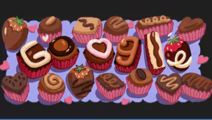 Google sevgililer günü Doodle  kutladı