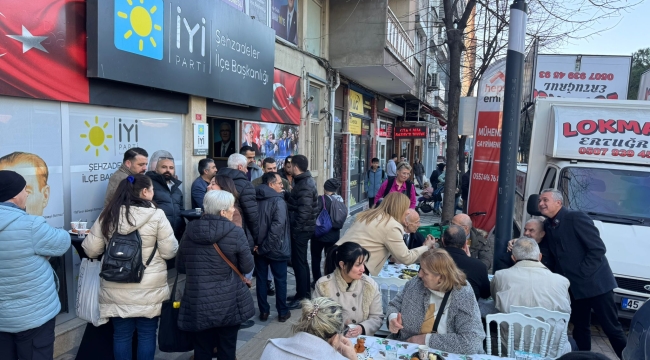 İyi parti'den kandil lokması