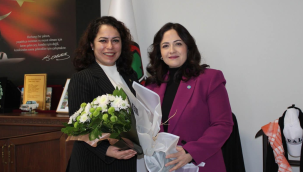 İyi ve Yeniyol parti yöneticileri baro başkanı Malay'ı ziyaret etti