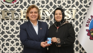 Kula'da anne kart dağıtımı başladı