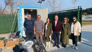 Manisa büyükşehir Soma'da hava kalitesinin ölçen istasyon kurdu