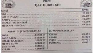 Manisa'da zam yağmuru bir bardak çay 15 lira oldu