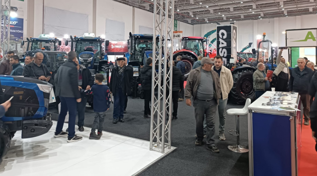Manisalı muhtarlar ve üreticiler İzmir'de AGROEXPO fuarında