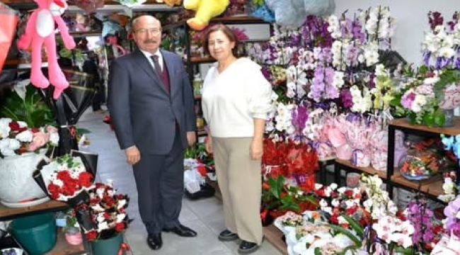 MESO başkanı Akyüz''seyyar çiçekçilere fırsat vermeyeceğiz''