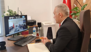 Müdür Öztürk çevrimiçi toplantılara katıldı