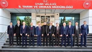 Müdür Öztürk İzmir bölge il tarım ve orman müdürleri toplantısına katıldı