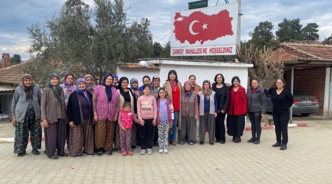 Muhtar eşlerinin katıldığı kadın buluşmalar toplantısı yapıldı