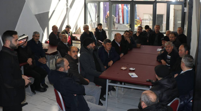 Muhtarlar toplantısında ilçenin sorunları ele alındı