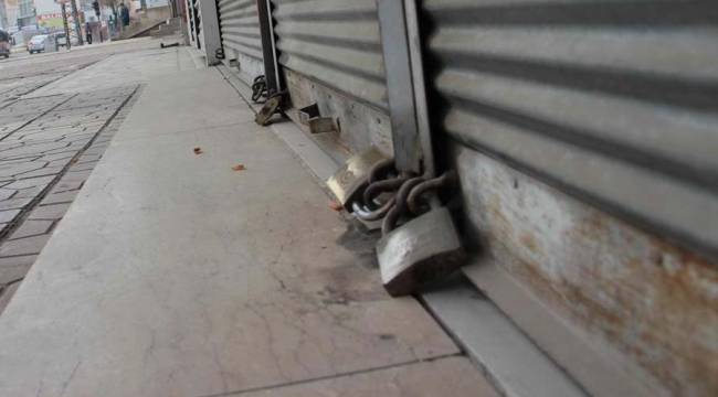 Ocak ayında da kepenk indirme sürdü