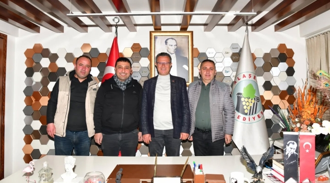 Oda başkanları başkan Öküzcüoğlu'nu ziyaret etti