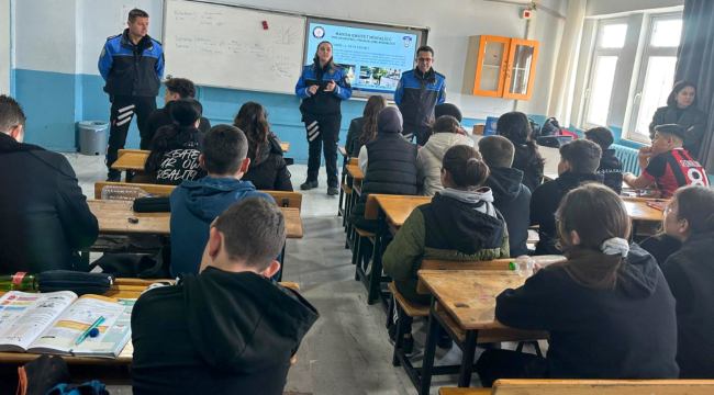 Öğrencilere nasıl polis olunur? anlatıldı