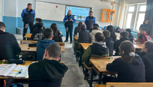Öğrencilere nasıl polis olunur? anlatıldı