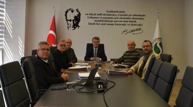 OSB yönetimi ocak ayı ilk toplantısını yaptı