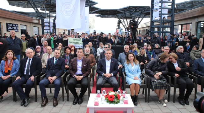 Özgür Özel: Manisa'da CHP'nin oy oranı artmış,6.milletvekili kapıda