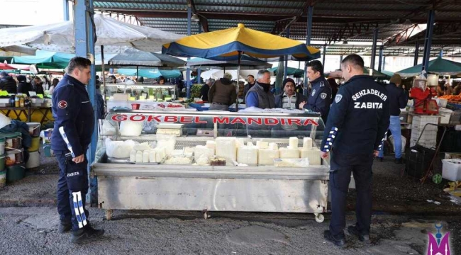 Pazarda zabıta denetimi