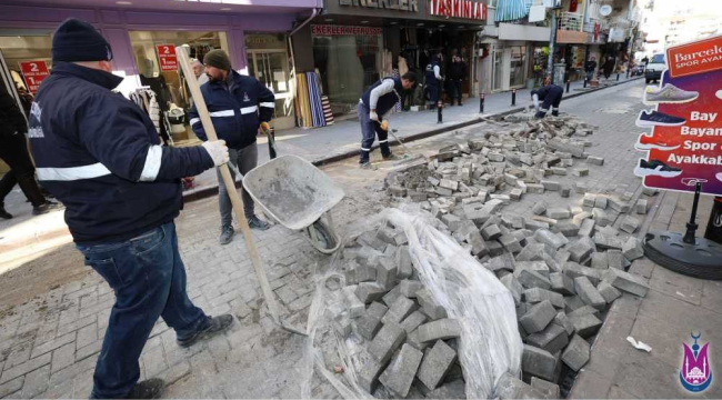 Şehzadelerde yolların bakım ve onarımı sürüyor