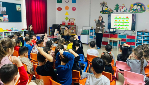 Soma'da anaokulu öğrencilerine gıda kaybı ve israfı eğitimi