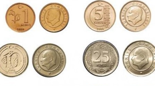 Türkiye'de bazı paraların üretimi durduruldu