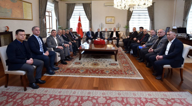 Ziyarette Soma'nın gelişimine katkı sağlayacak yatımlar ele alındı