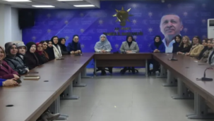 AKP 17 ilçe kadın kolları başkanlar toplantısı yapıldı