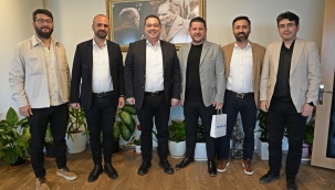 AKGİAD yönetimi başkan Dutlulu'yu ziyaret etti