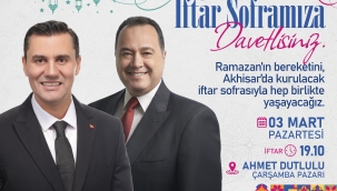 Başkanlardan vatandaşlara iftar daveti