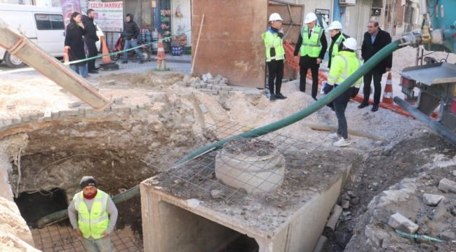 Akhisar'ı su taşkınlarından kurtaracak projede sona gelindi