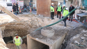 Akhisar'ı su taşkınlarından kurtaracak projede sona gelindi