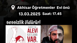 Alevi kültür derneği ve Akhisar demokrasi platformundan ortak basın toplantısı