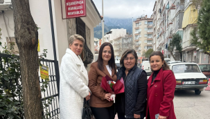 Başkan 5 kadın muhtarı ziyaret etti