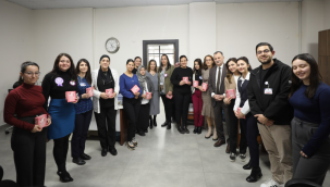 Başkan Balaban çalışan personelin kadınlar gününü kutladı