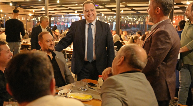 Başkan Dutlulu oda başkanları ve muhtarlara iftar verdi