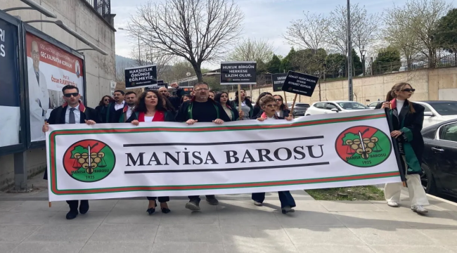 Başkan Malay ''Avukatız biz, güce, hukuksuzluğa zulme boyun eğmeyiz, biat etmeyeceğiz''