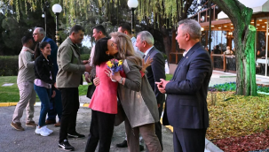 Başkan Nurlu muhtarları kapıda kaşıladı