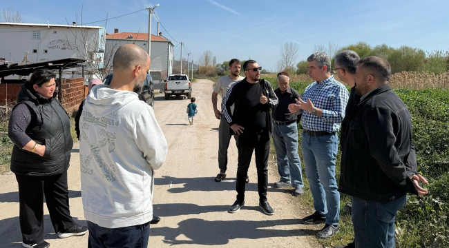 Başkan Okur mahalle ziyaretlerini sürdürüyor