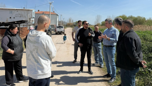 Başkan Okur mahalle ziyaretlerini sürdürüyor