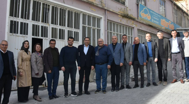 Başkan Turgut Demirci'de eski ilçe başkanlarıyla buluştu