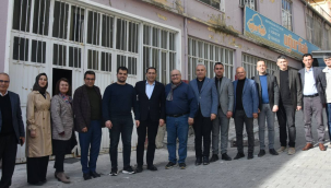 Başkan Turgut Demirci'de eski ilçe başkanlarıyla buluştu